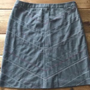 Ann Taylor chevron skirt 10P